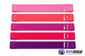 FitRise Resistance Bands Loop Bands Set (5 Levels) fro Strength and Glute Training